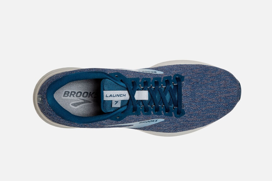 Brooks Launch 7 Road Loopschoenen Heren - Blauw - 275906HCD